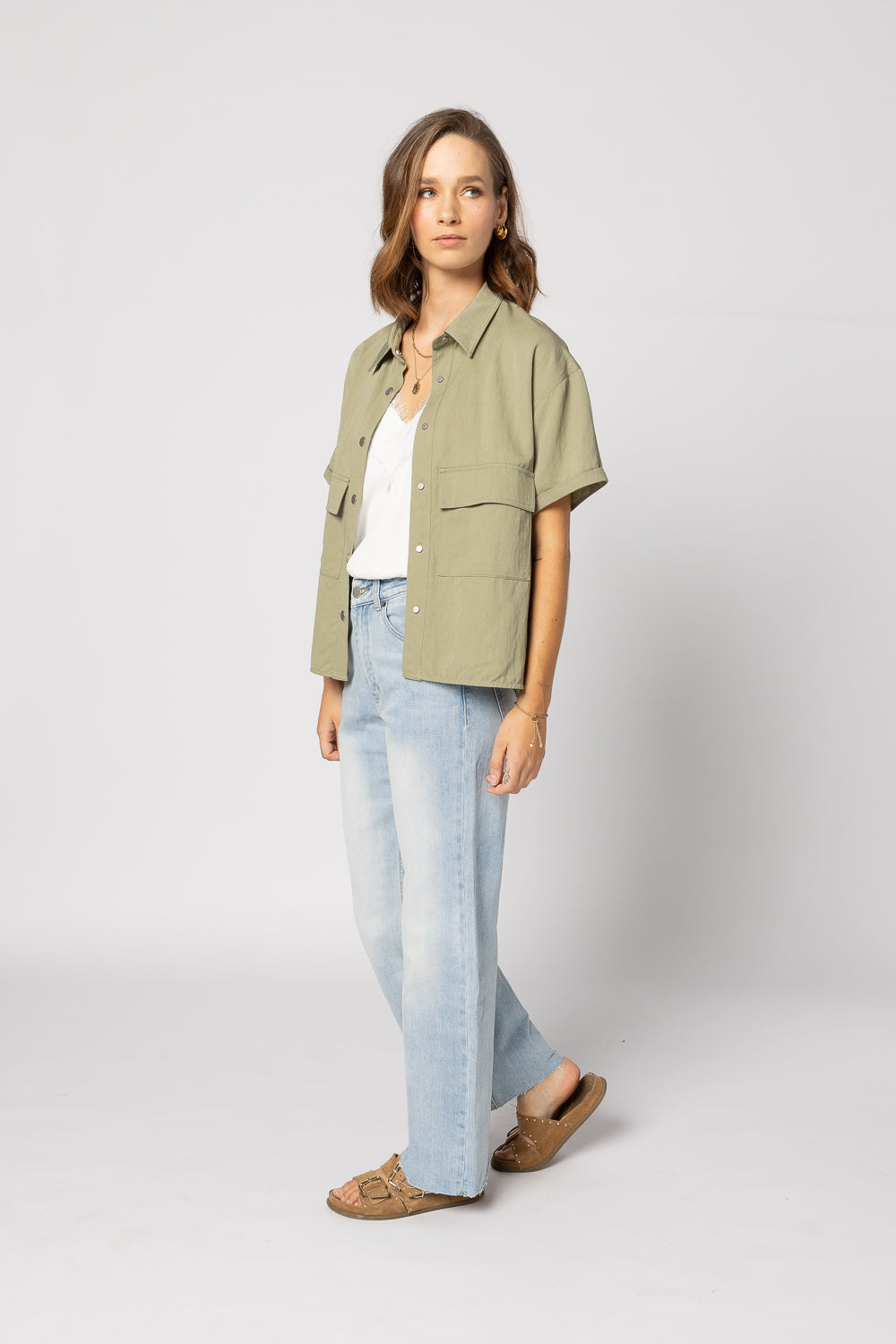 1320 - Over The Top Jacket - Khaki