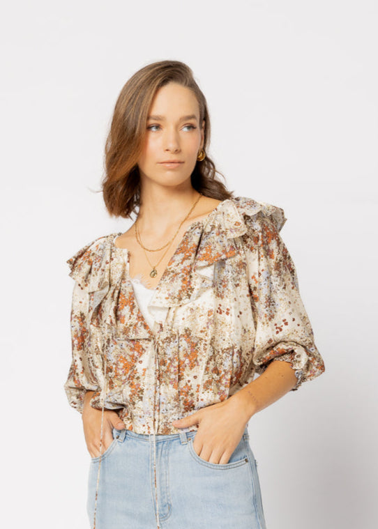 1323 - Belle Blouse - Summer Field