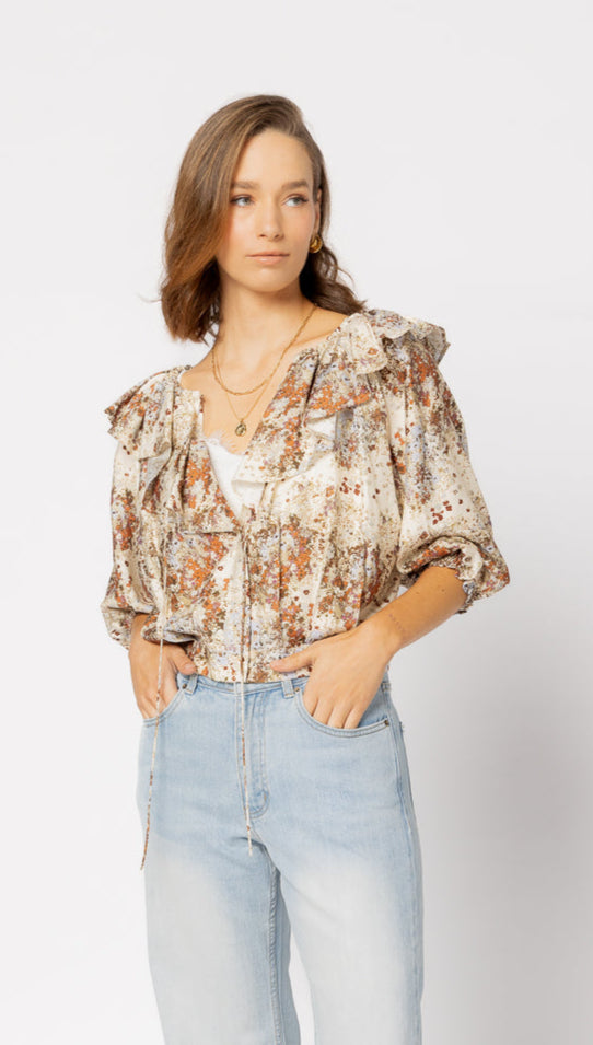 1323 - Belle Blouse - Summer Field