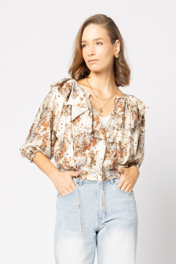 1323 - Belle Blouse - Summer Field