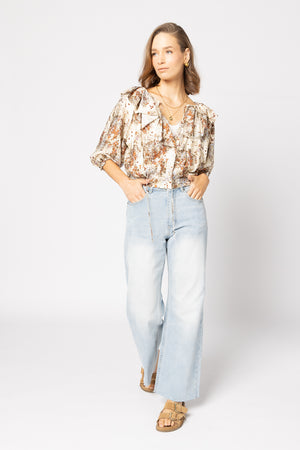 1323 - Belle Blouse - Summer Field