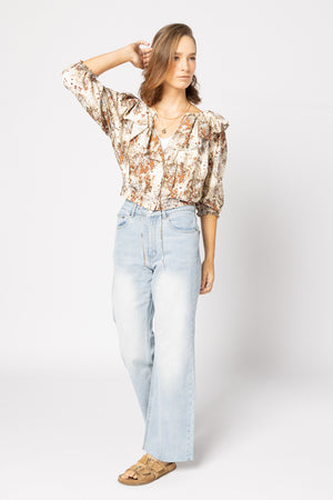 1323 - Belle Blouse - Summer Field