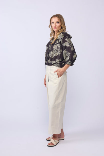 BELLE BLOUSE - FLORAL SHADE