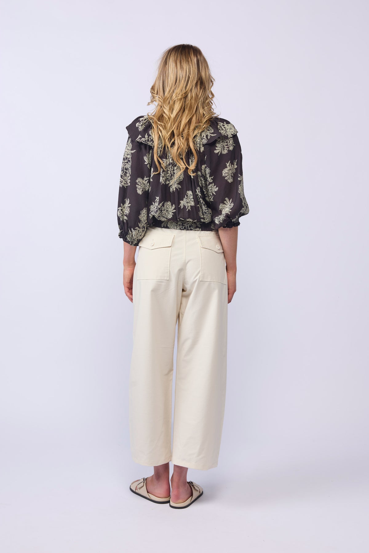 BELLE BLOUSE - FLORAL SHADE