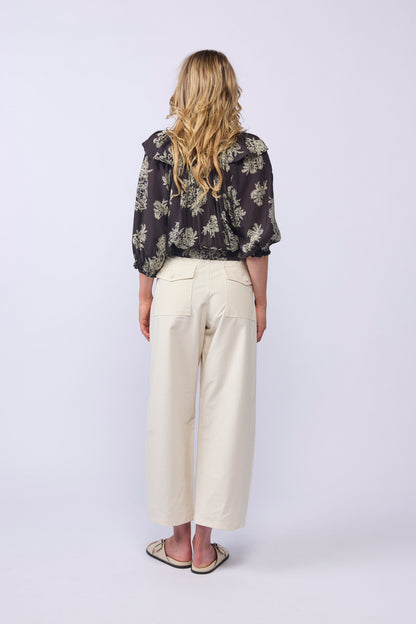 BELLE BLOUSE - FLORAL SHADE