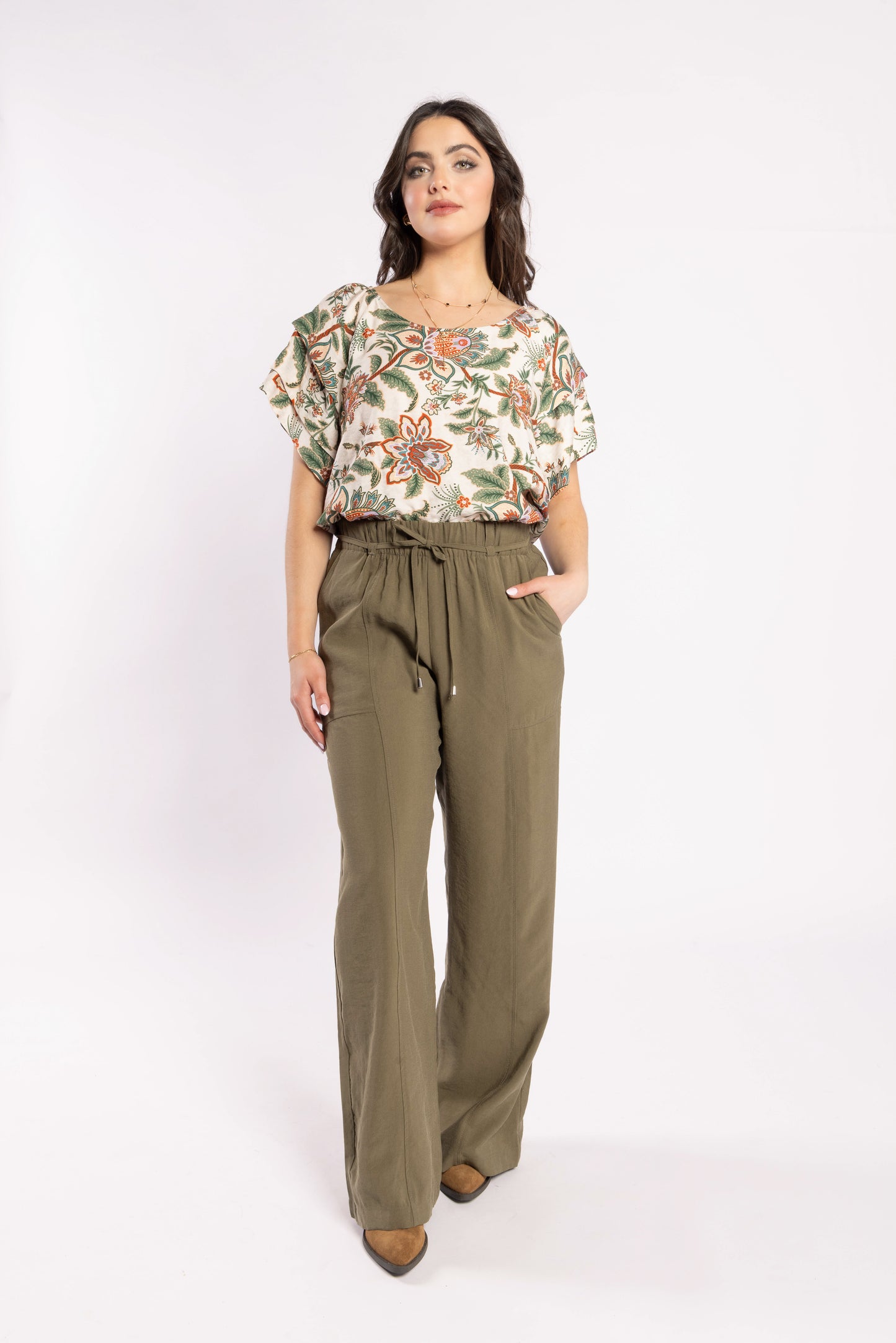 1326 - Lana Top - Del Ray Cream