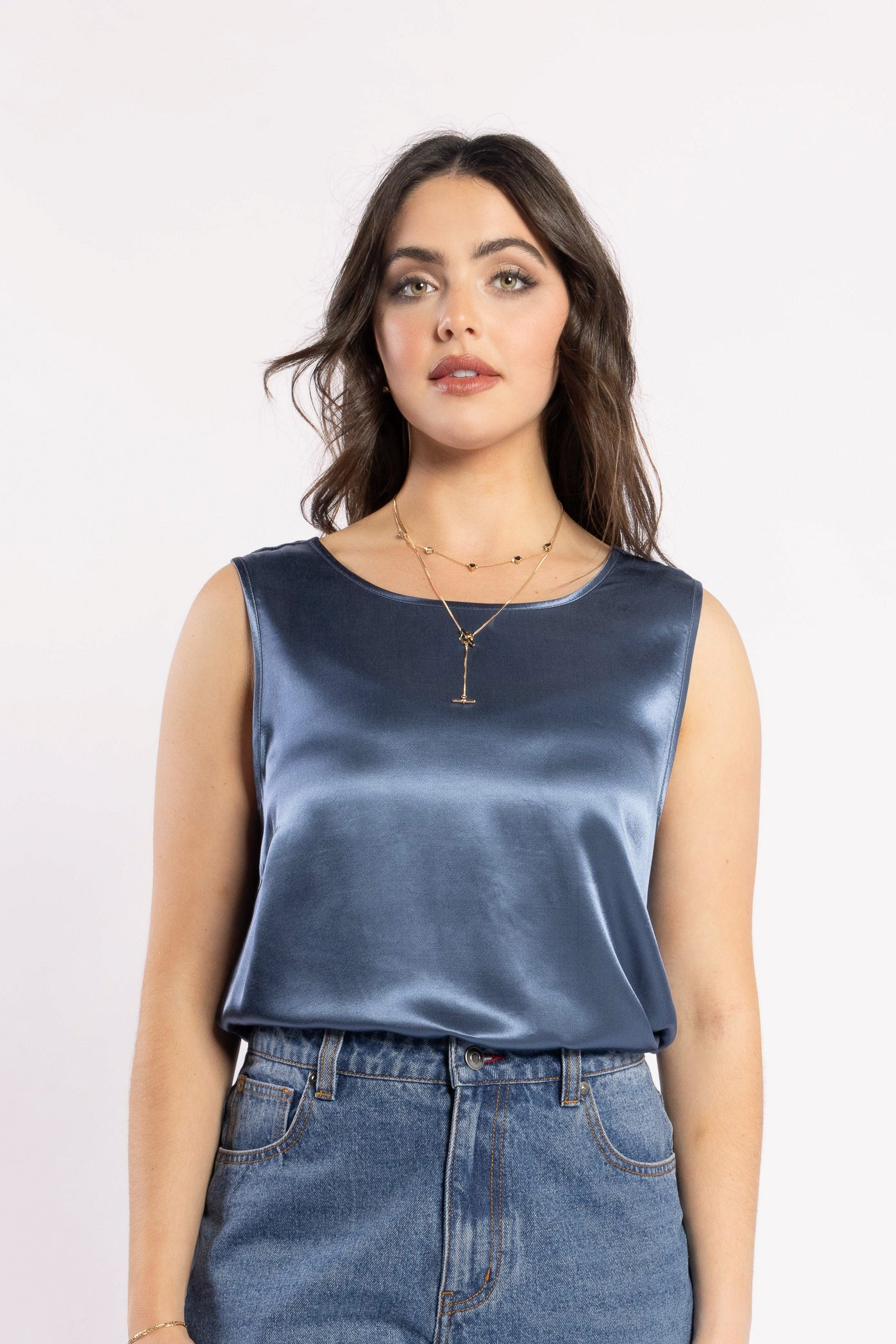 1331 - Chemise Top - Steel