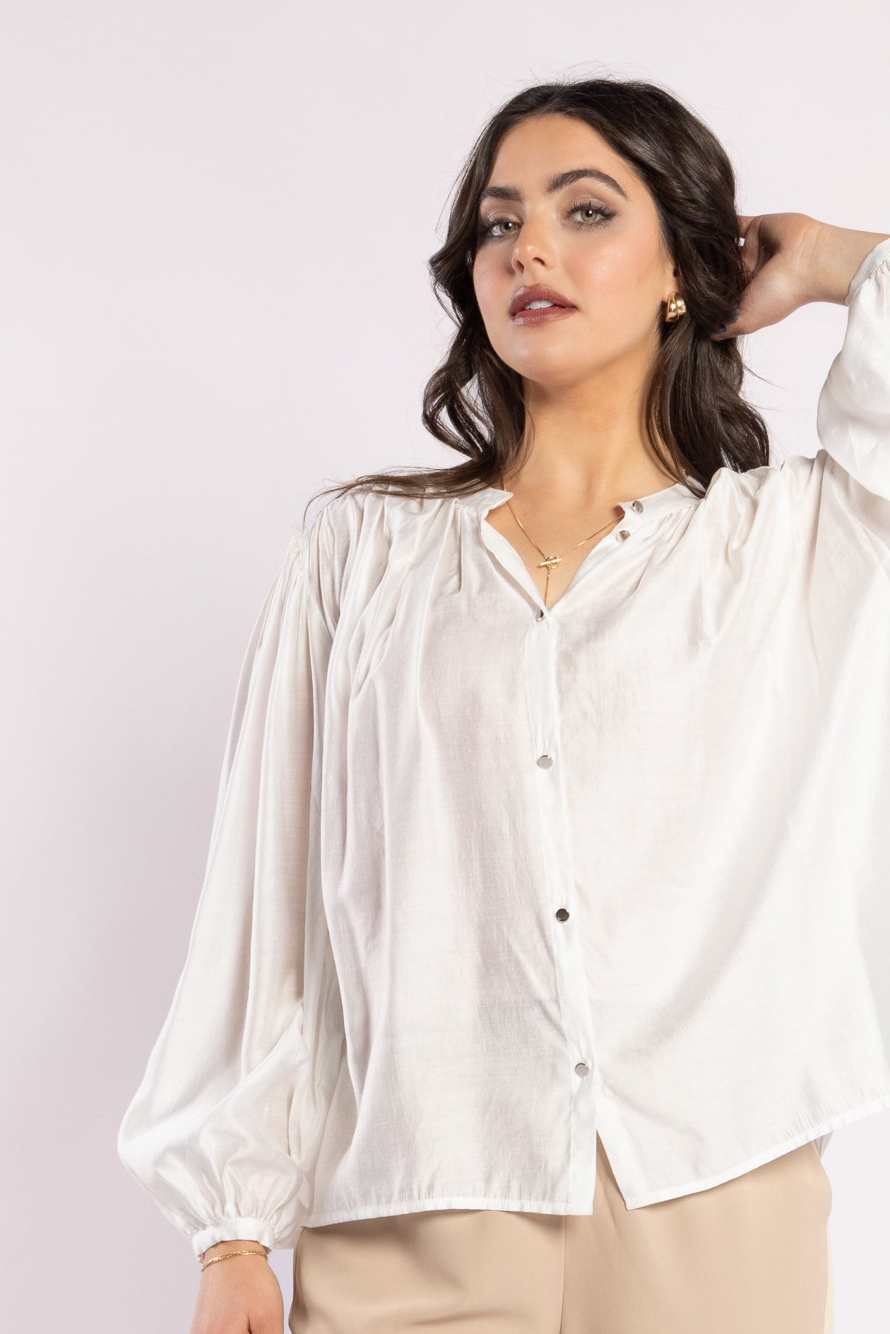 1339 - Artiste Blouse - Off White