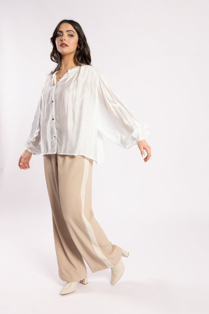 4033 - Lake Pants - Tan/Beige Stripe
