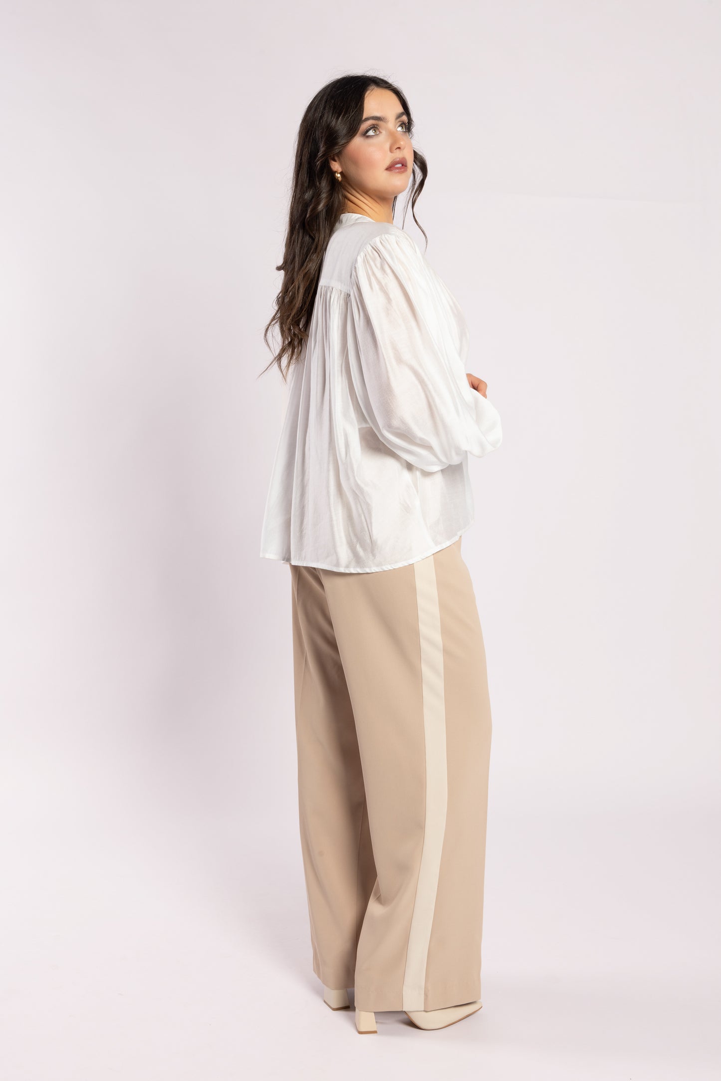 4033 - Lake Pants - Tan/Beige Stripe