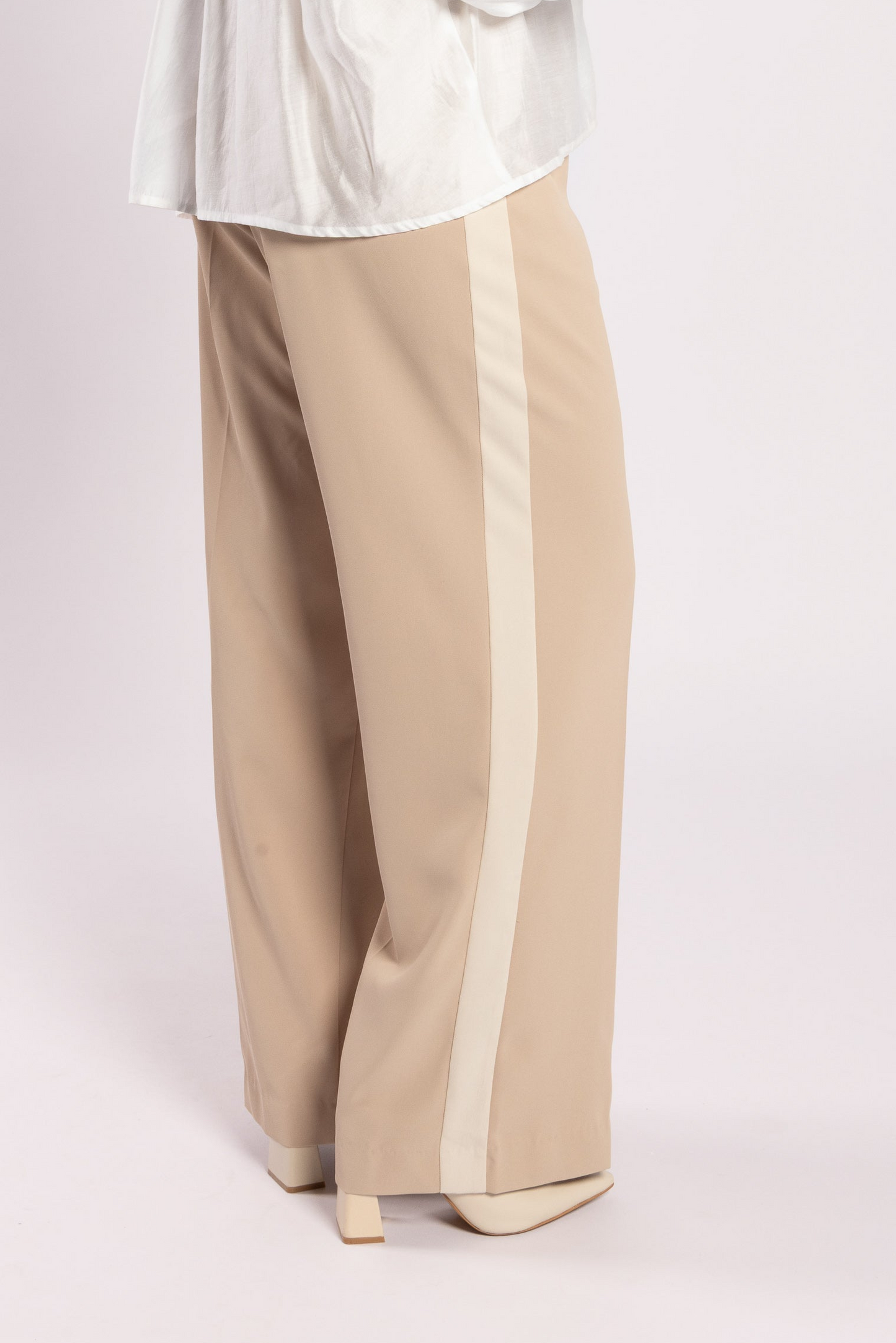 4033 - Lake Pants - Tan/Beige Stripe