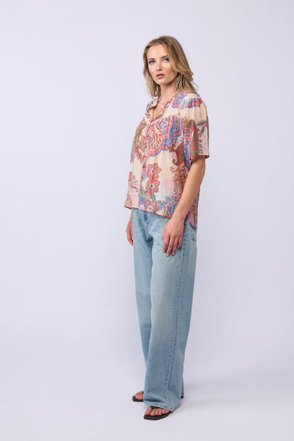 *NEW ARRIVAL* 9041 Summer Straight Leg - Summer Blue