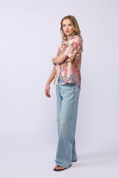 *NEW ARRIVAL* 9041 Summer Straight Leg - Summer Blue