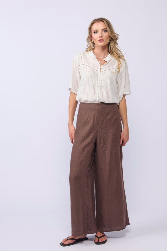 MADRID PANT - MOCHA