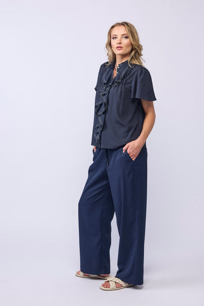CASSIE BLOUSE - INK