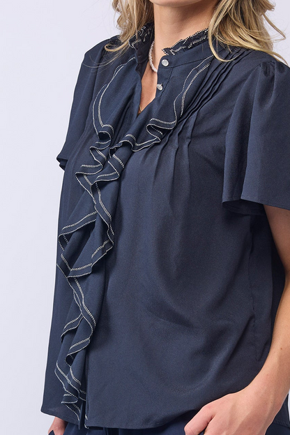 CASSIE BLOUSE - INK