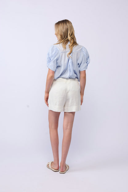 *NEW ARRIVAL* 1355 Seville Blouse - Soft Blue