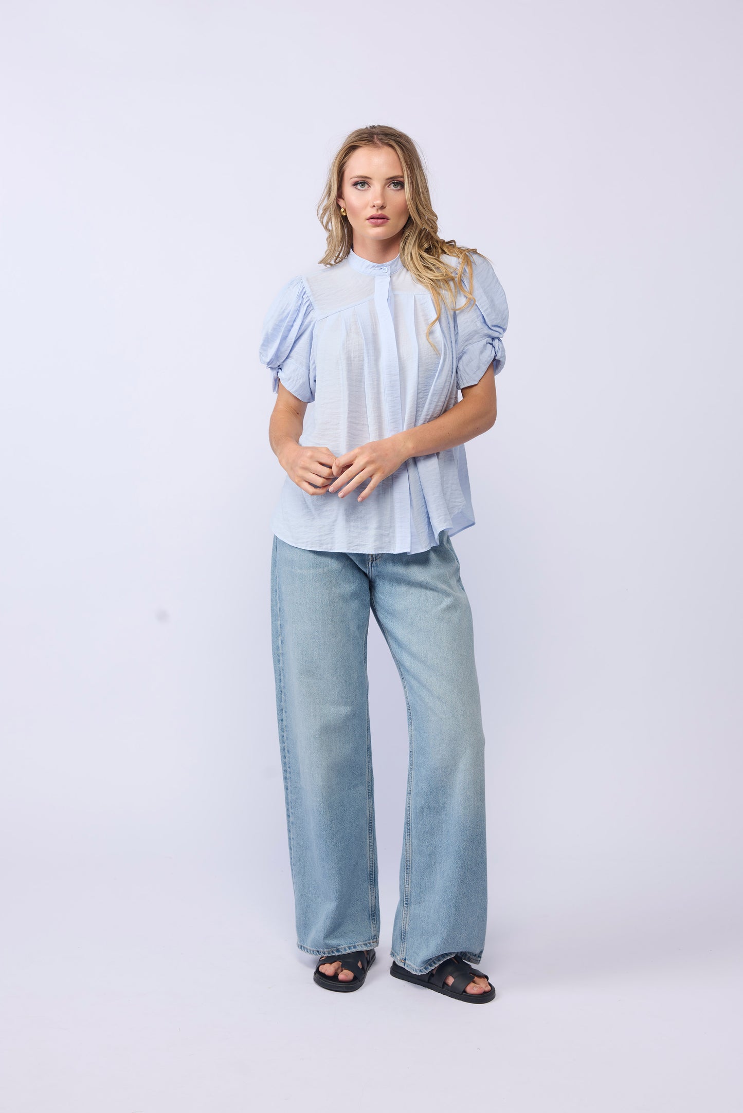 *NEW ARRIVAL* 9041 Summer Straight Leg - Summer Blue