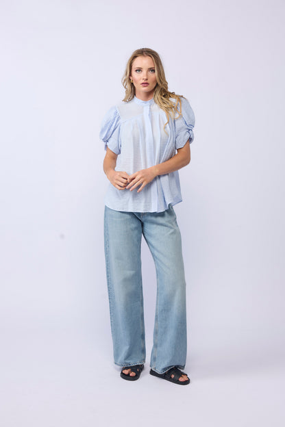 *NEW ARRIVAL* 9041 Summer Straight Leg - Summer Blue