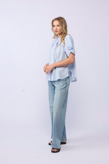 *NEW ARRIVAL* 9041 Summer Straight Leg - Summer Blue
