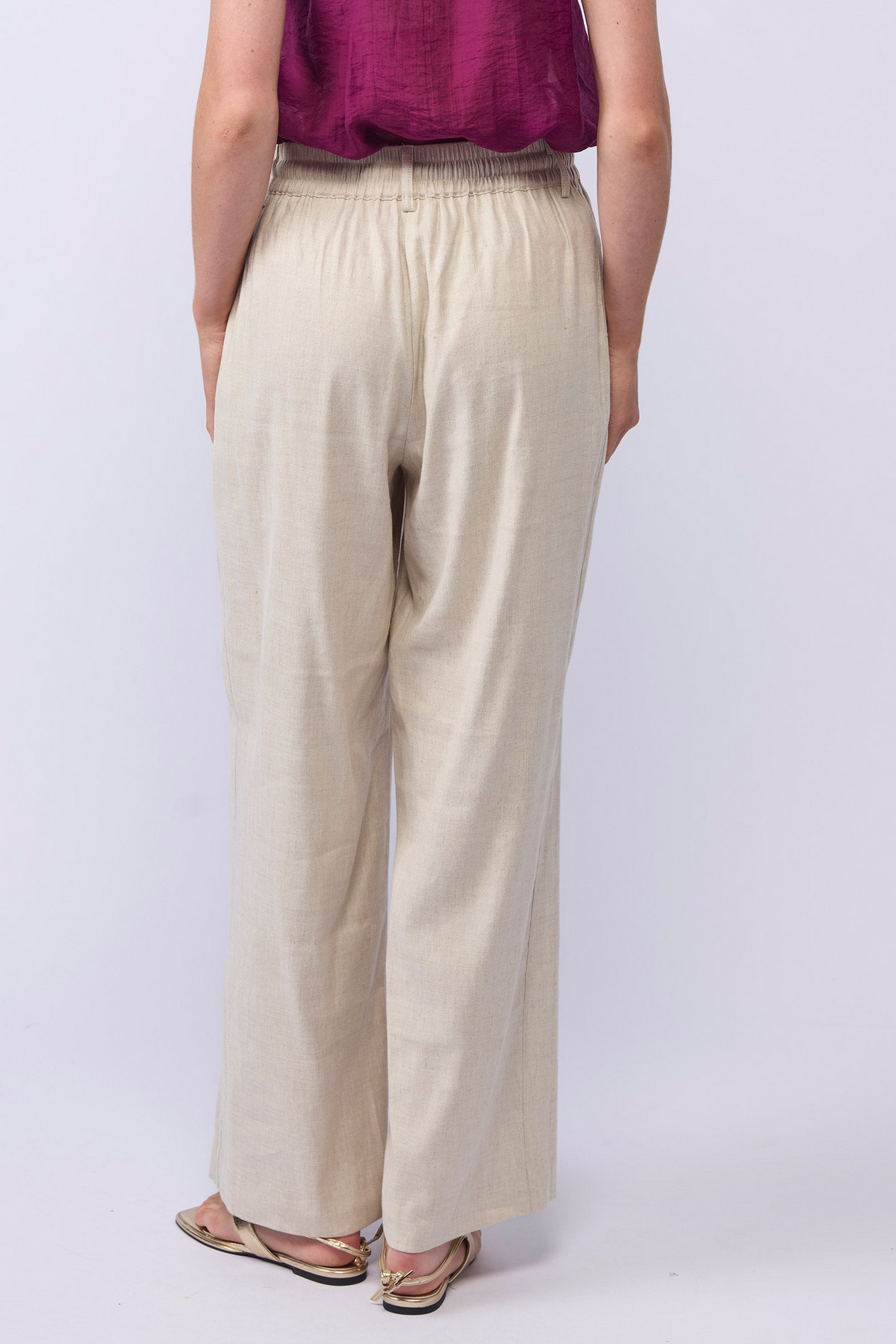 LAKE PANT - NATURAL LINEN