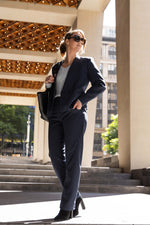 4067 - Lyon Pant - Night Stripe