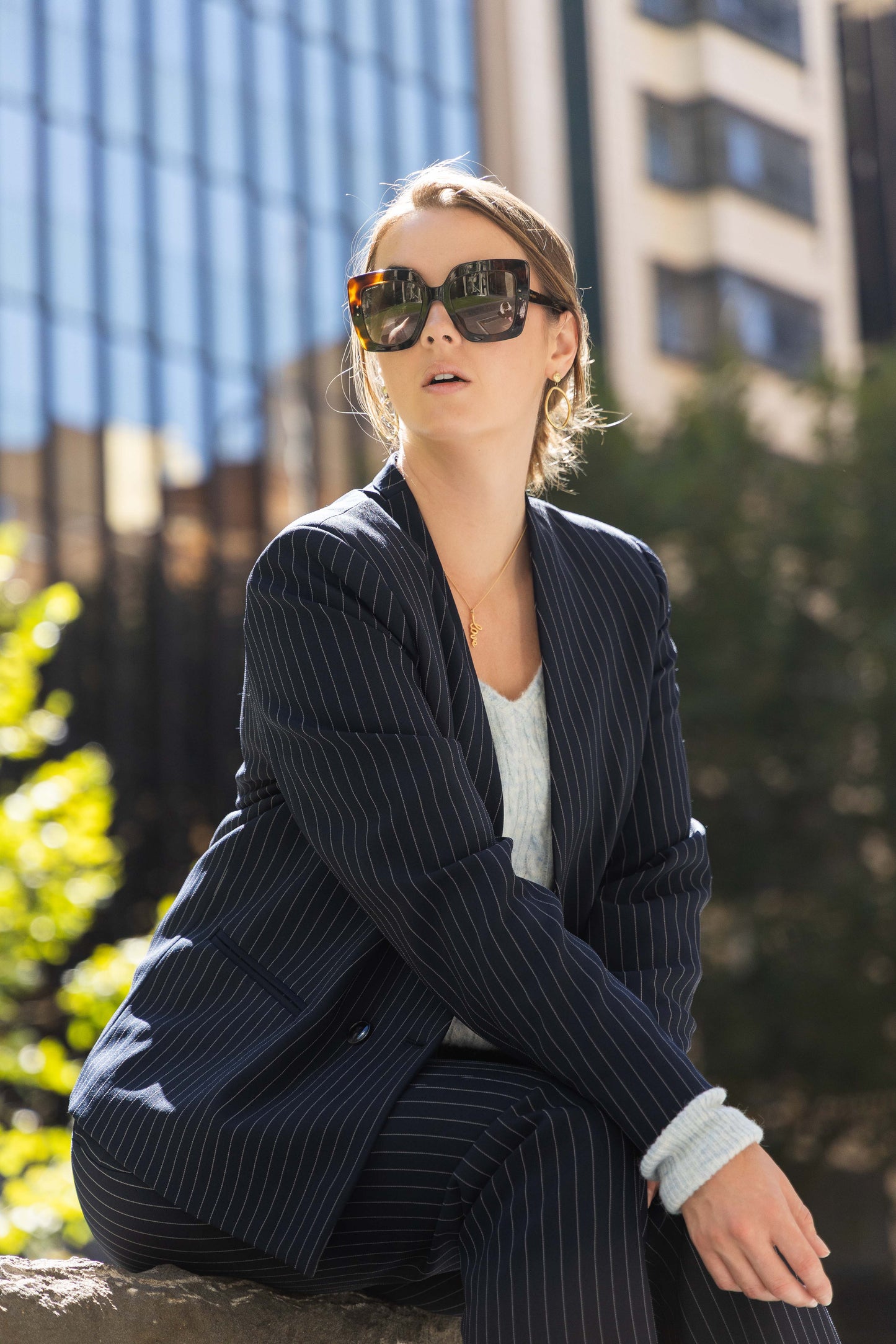 5066 - Lille Blazer - Night Stripe