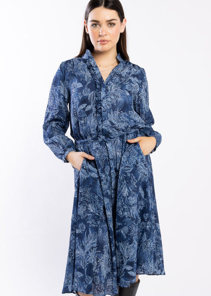 2015 - Kensie Dress - Blue Paisley
