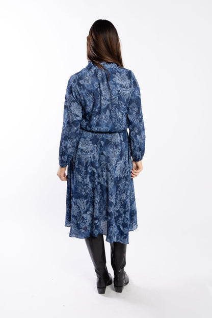 2015 - Kensie Dress - Blue Paisley