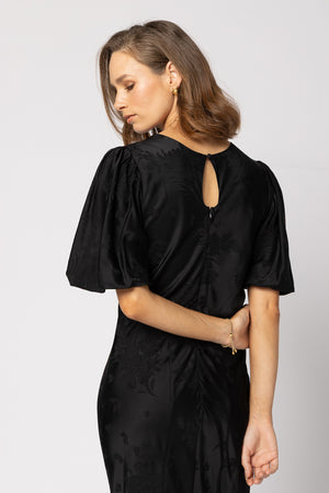 2020 - Amara Dress - Black Jacquard