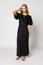 2020 - Amara Dress - Black Jacquard