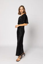 2020 - Amara Dress - Black Jacquard