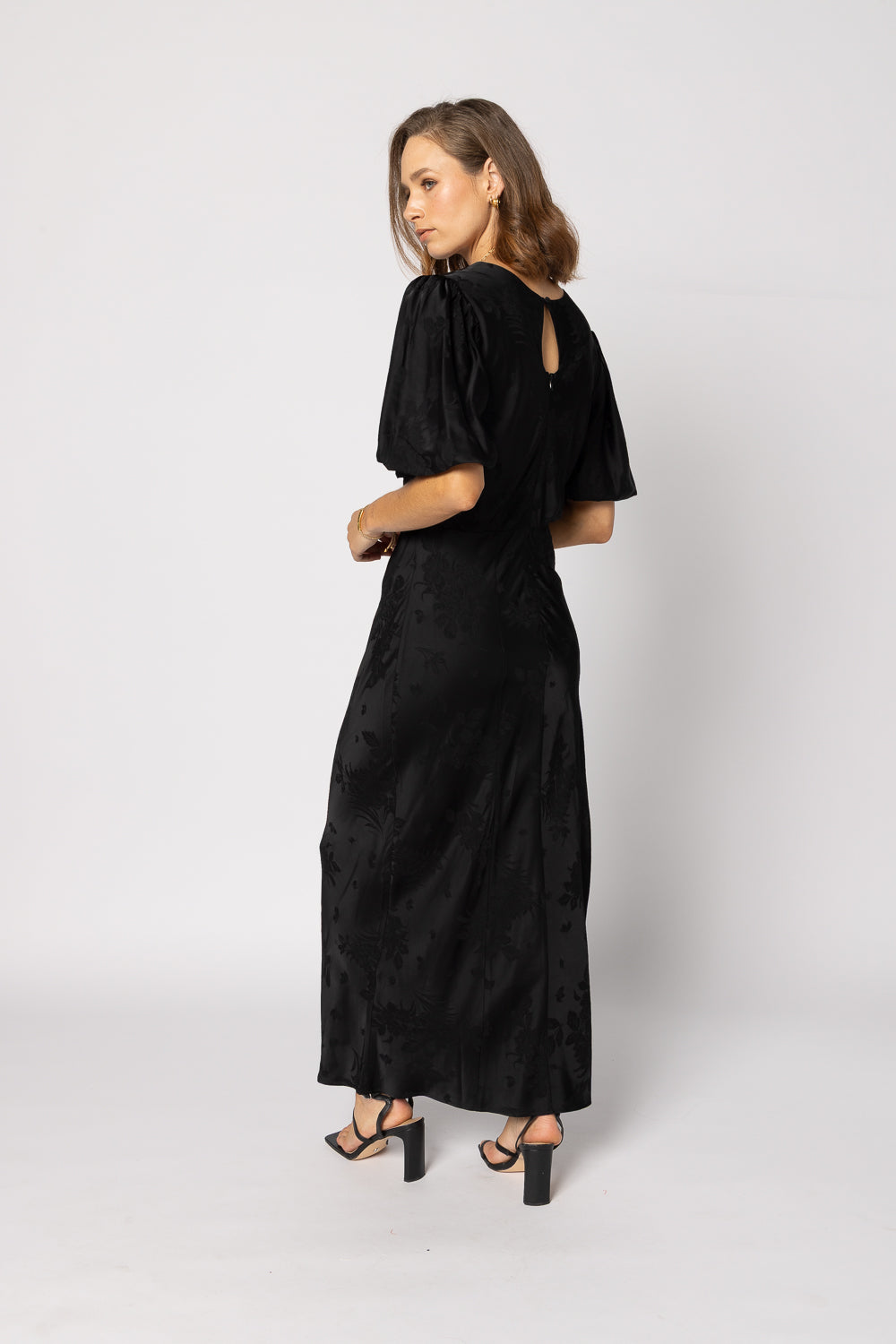 2020 - Amara Dress - Black Jacquard