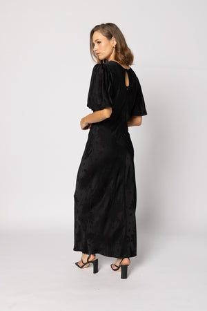 2020 - Amara Dress - Black Jacquard