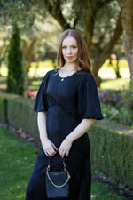 2020 - Amara Dress - Black Jacquard