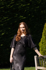 2020 - Amara Dress - Black Jacquard