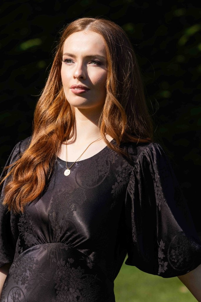 2020 - Amara Dress - Black Jacquard