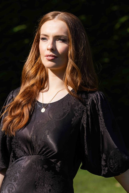 2020 - Amara Dress - Black Jacquard
