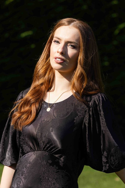 2020 - Amara Dress - Black Jacquard