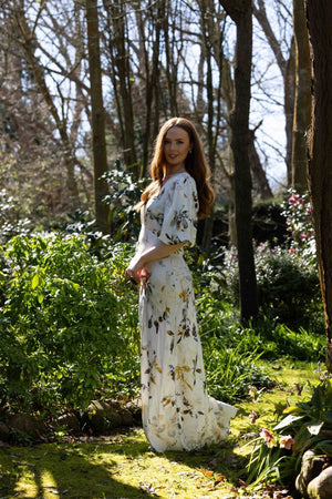 2020 - Amara Dress - Soft Floral  Drama The Label