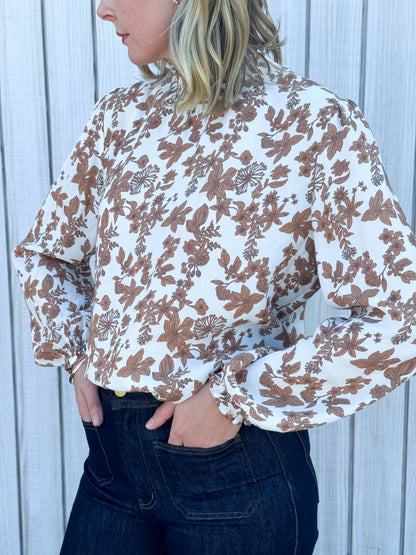 1085 - Heidi Blouse - Ambrosia