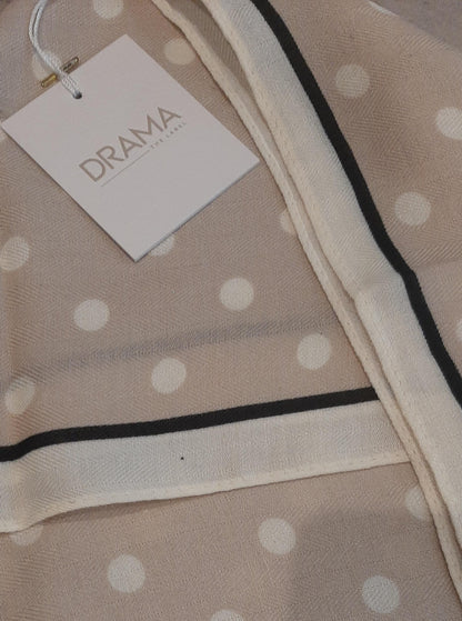 AA2 - Clip Scarf - Cream Spot