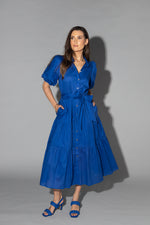 2051 - Gracie Dress - Electric Blue