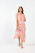 2085 - Freya Dress - Pink Marble