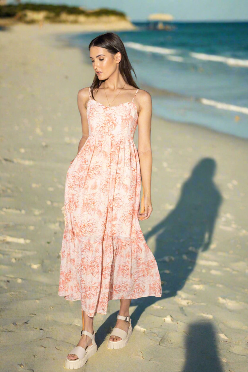 2098 - Lulu Dress - Etched Rose