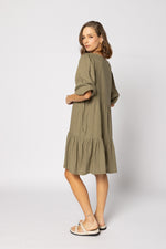 2127 - Payton Dress - Khaki