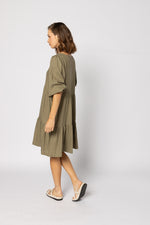 2127 - Payton Dress - Khaki