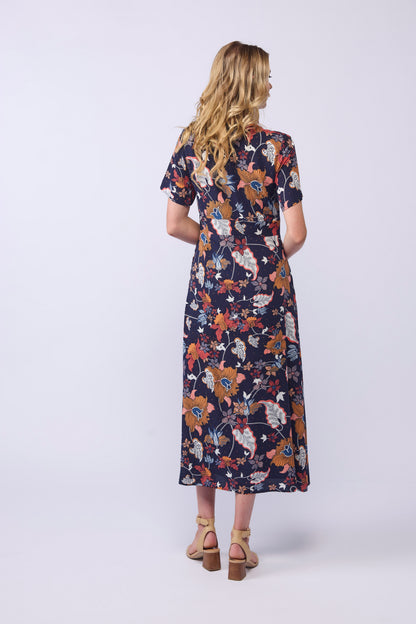 VANESSA DRESS- FLORAL DOT