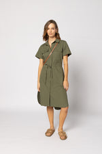 2136 - Biddy Dress - Khaki
