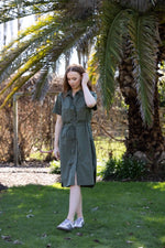 2136 - Biddy Dress - Khaki